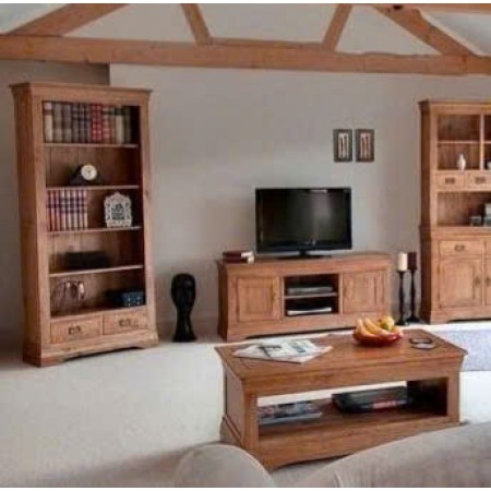 Living Room 01 : Trọn Bộ Phòng Khách Gỗ Sồi - 3 Món